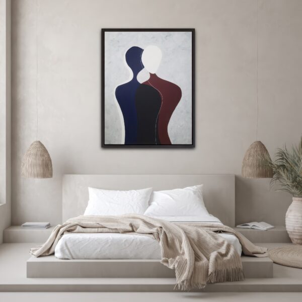 Connected 2 Minimalist art