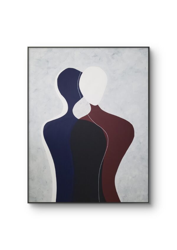 Connected 2 Minimalist art