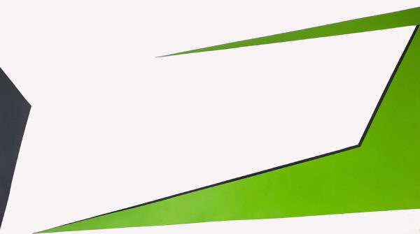 Abstract minimalist painting Acceleration by Veronika Obushikhina