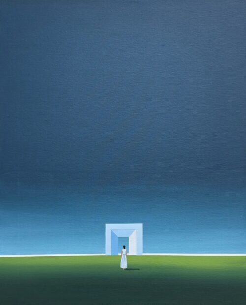 Veronika-obushikhina-threshold-11.jpg Abstract minimalist painting Threshold 11 by Veronika Obushikhina