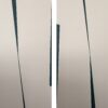 Abstract minimalist painting counterforce 6 by Veronika Obushikhina