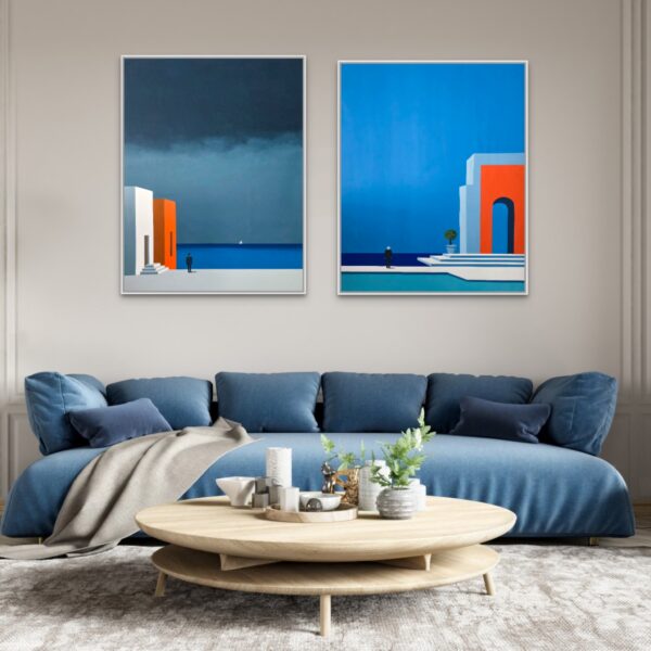 5 Before and After Diptych